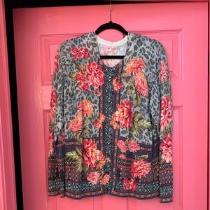 Johnny Was twin sweater set.